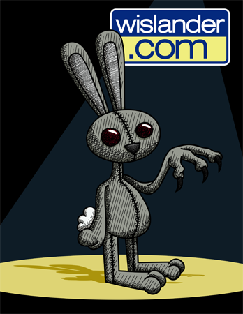 Creepy Bunny with Claws