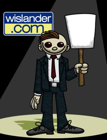Creepy Protester